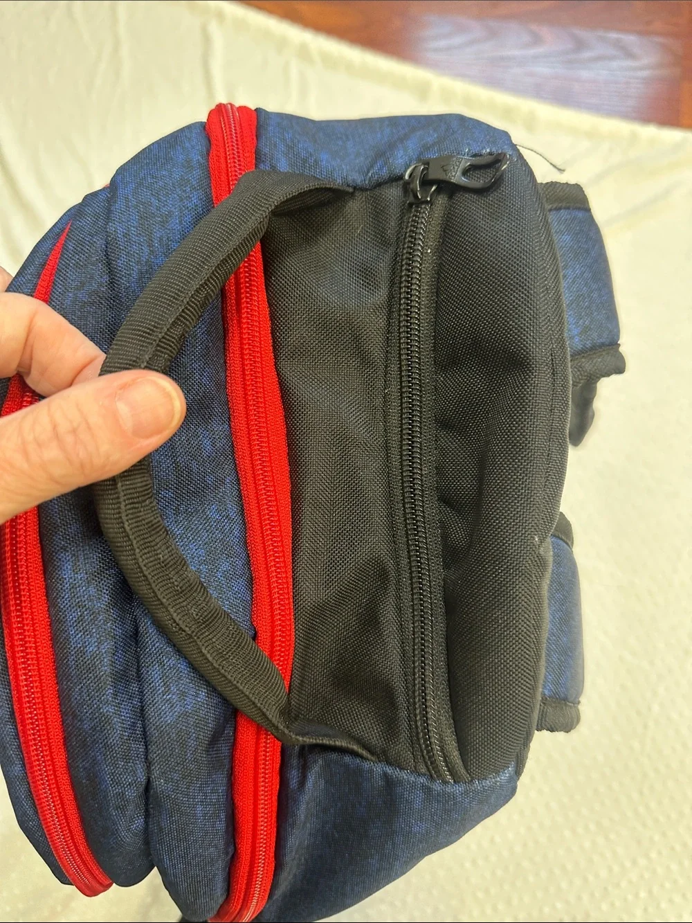 Adidas Atkins Laptop Backpack Blue Black Red